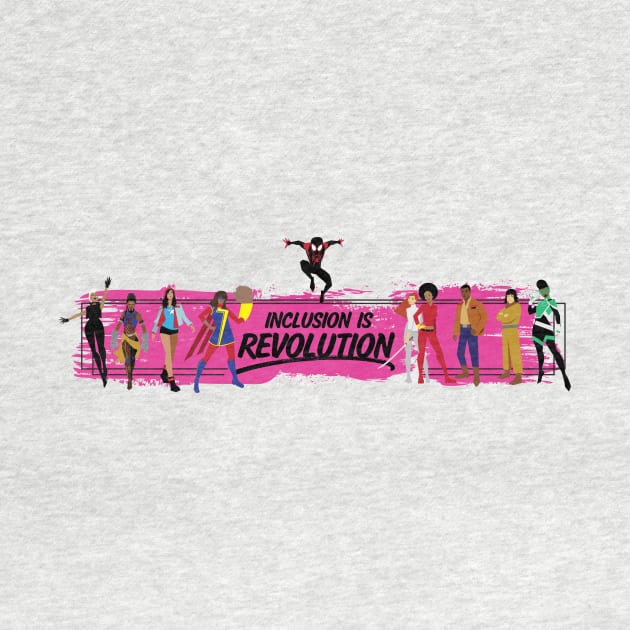 (Pink Band) Inclusion Is Revolution by ForAllNerds